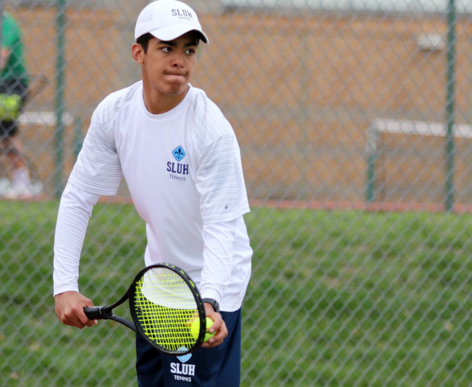 SLUH vs. Lindbergh tennis